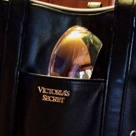 NEW Victoria's Secret Luxury Grommet Convertible Black Backpack Handbag Purse - Picture 7 of 15